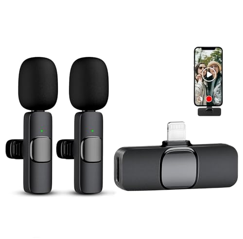 Pack 4-Ok de 2 Microfones Bluetooth para Iphone e Android 4-OK - Áudio - pack, microfones, bluetooth, iphone, android, gravar vídeos