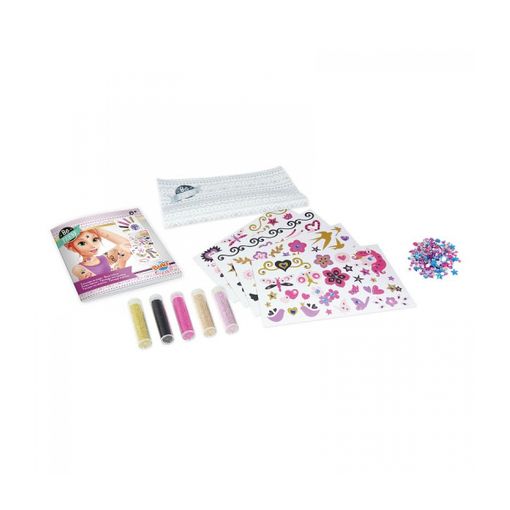 Kit de Artesanato para Crianças BUKI FRANCE BE107 (4 anos) Buki - Tatuagens temporárias - micro-perlas, pedras, tatuagem, trabalho