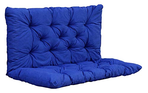Almofada de Banco CHICREAT com Almofada (Azul - Espuma) Sparmeile - Almofadas para cadeiras e sofás - almofada, azul, espuma