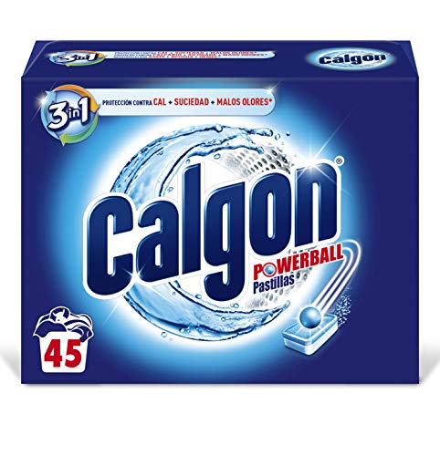 Antical 45uds CALGON (45 pastillas) (Recondicionado Como Nuevo) Calgon - Limpeza de máquinas de lavar roupa - antical, 45 pastillas, recondicionado