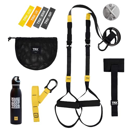 Suspensão TRX Suspension Trainer (Idade Mínima Recomendada: 14 anos) TRX - Treinadores de suspensão - suspensão, 14 anos, preto
