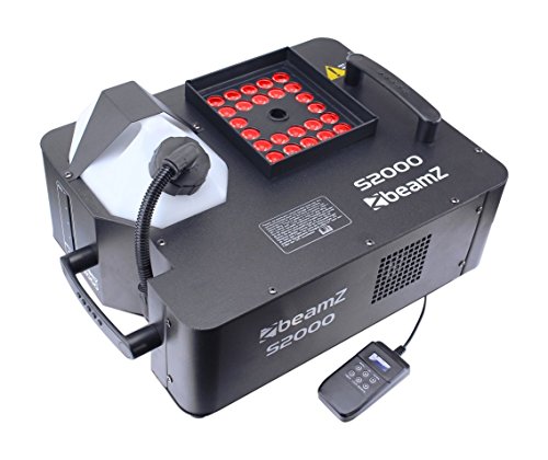 Máquina de Fumo BEAMZ S2000LED (Capacidade: 2,5 L) Beamz - Eletrodomésticos - 2,5 l, 2000 W, 4 m, 220-240 V