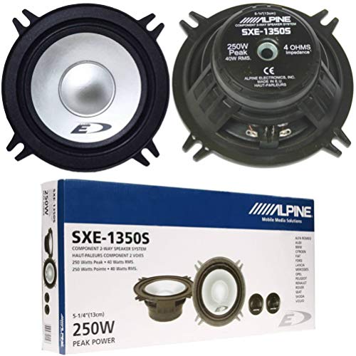 Colunas Auto ALPINE SXE-1350S (2 Un - 5) ALP - Alto-falantes de veículos automotivos - colunas auto, alpine sxe-1350s, 2 unidades, 5 canais