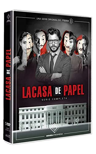 DVD La Casa De Papel - Parte 1 (Edição em Espanhol) DIVISA RED S. A. - Dvds e vídeos - dvd, casa de papel, parte 1, espanhol
