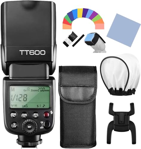 Flash Godox TT-600 (NG: 60 - Controlo: TTL) GODOX - Peças e acessórios para câmeras - 60, ttl, aa