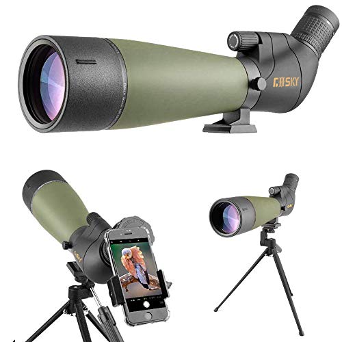 Telescópio GOSKY 20-60X80 com Tripé e Adaptador para Telemóvel Gosky - Telescópios terrestres - telescópio, gosky, 20-60x80, tripé, adaptador, telemóvel