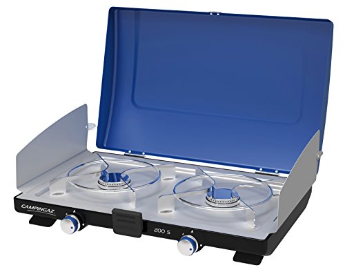 Churrasqueira a Gás CAMPINGAZ Rechaud 2 Feux 200 S Campingaz - Eletrodomésticos de cozinha - grill, aço inoxidável, manual, preto prateado