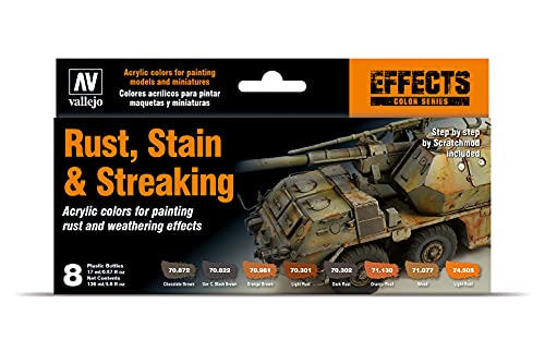 Tinta para pintar com dedo VALLEJO 70183 Vallejo - Tinta, tinta de arte e esmalte - secagem rápida, fórmula especial, limpeza fácil