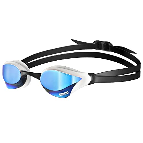Óculos de Natação ARENA Cobra Core Swim Mirror (Tamanho Único) arena - Óculos de proteção - anti-fogo, lentes curvadas, correia ajustável, UV