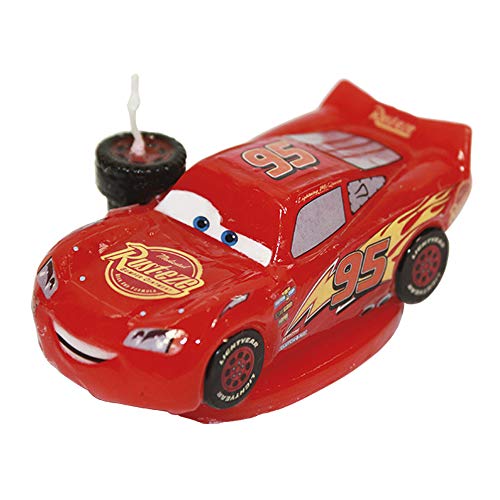 Vela DISNEY Cars - Ray McQueen (Idade Mínima Recomendada: 4 anos) Dekoback - Velas de aniversário - DISNEY Cars, ray mcqueen, 4 anos