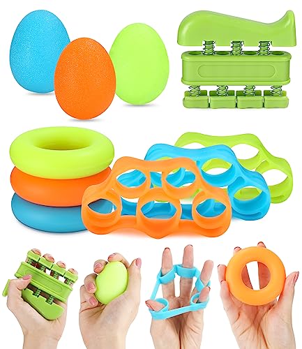 JISSTA Fortalecedor de agarre 10 unidades (Recondicionado Como Novo) Jissta - Roupa - fortalecedor, agarre, 10 unidades, braços extensíveis, ajustáveis