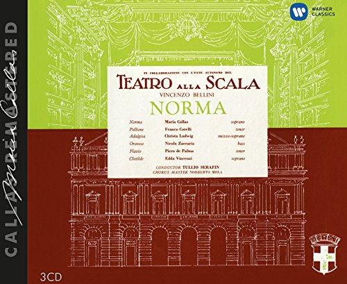 CD Bellini,Norma - Maria Callas,Christa Ludwig,Franco Corell WARNER CLASSICS - Música e gravações de som - cd, bellini, norma, Maria Callas, christa ludwig, franco corelli
