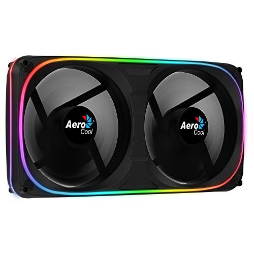 Aerocool Astro 24 Pasta de computador Ventoinha Aerocool - Peças de refrigeração de sistema de computador - aerocool astro 24, pasta de computador, ventoinha, 1,2 cm, 1000 rpm, preto, vermelho verde azul