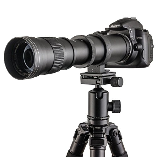 Objetiva FOTGA Super Tele Zoom (Encaixe: Canon EF - Abertura: f/8.3-16) TOP-MAX - Peças e acessórios para câmeras - canon ef, f/8.3-16, tele zoom, 420-800 mm