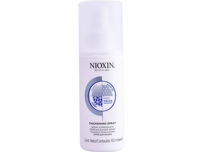 Spray para o Cabelo NIoxin Espessamento 3D Denominando Spray (150 ml) Nioxin - Produtos de styling de cabelo - espessamento, 3D, 150 ml