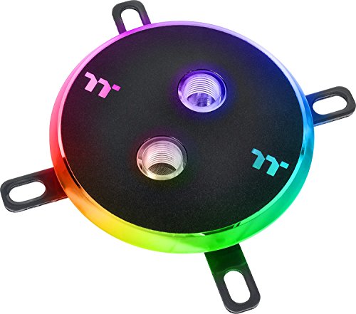 Ventoinha THERMALTAKE Pacific W4 RGB CPU Water Block Thermaltake - Peças de refrigeração de sistema de computador - cpu, 140 x 120 mm, 1500 rpm, 30.5 db, usb 3.0