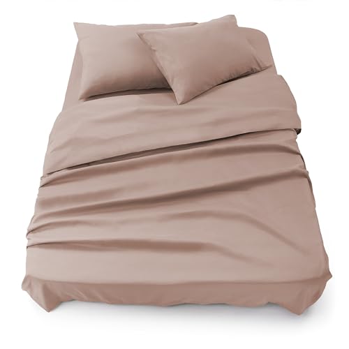 Conjunto de Lençóis BLUMTAL (Rosa - 100% algodão) Everbrent - Roupa de cama - microfibra, algodão, conjunto, lençóis