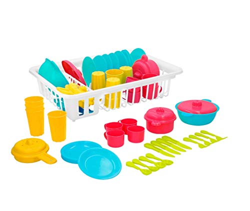 Conjunto de utensílios de cozinha para crianças COLORBABY COLORBABY - Cozinhas de brinquedo e alimentos de brincar - conjunto, utensílios, cozinha, crianças