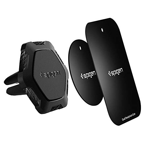 Suporte Auto SPIGEN Kuel QS11 (Preto) Spigen - Suportes para telemóveis - preto, plástico, 1m, smartphone