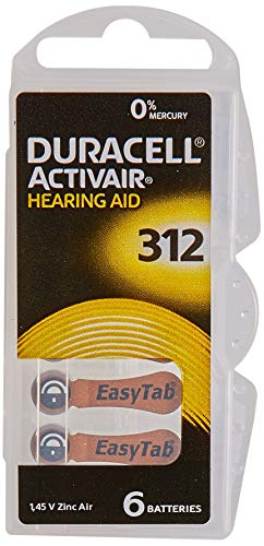 Pilhas DURACELL Easytab/Activair Zinc Air Duracell - Baterias - easytab, activair, zinc air, 180mah, alcalino