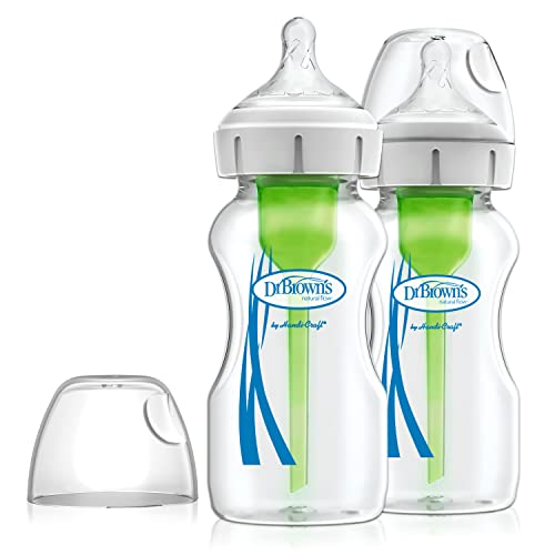 Conjunto de Biberões DR. BROWNS Natural Flow Anticólico HANDI-CRAFT - Suplementos de alimentação por sonda - anticólico, natural flow