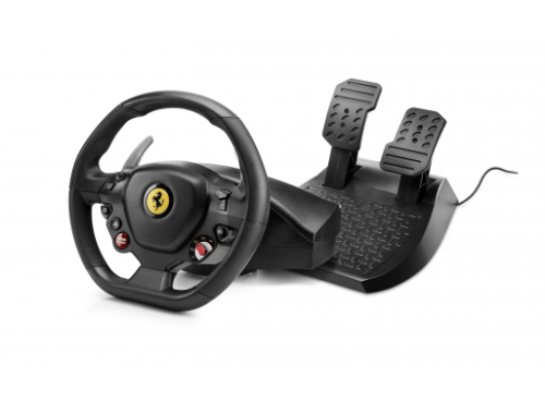 Volante THRUSTMASTER T80 R Ferrari 488 GTB (PC - USB) THRUSTMASTER - Controladores de jogo - ferrari, PlayStation 4, ergonômico, usb