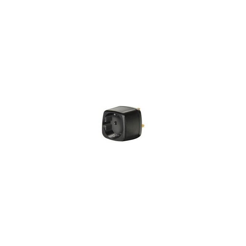 Adaptador de Viagem BRENNENSTUHL Travel Adapter earthed/GB (Reino Unido - 2500 W) Brennenstuhl - Acessórios de computador - tomada EU, 2500 W, sim não, preto