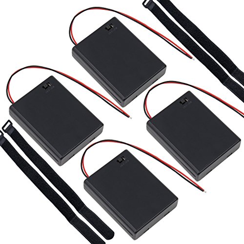 Caixa para Bateria Recarregável KEE SING KEESIN - Suportes de bateria - pilhas AAA, 6v, alcalinas, recarregáveis
