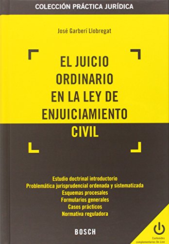 Livro El Juicio Ordinario En La Ley De Enjuiciamiento Civil de Juan Manuel Sáez García (Espanhol) BOSCH EDITORIAL - Livros - livro, el juicio ordinario, ley de enjuiciamiento civil, juan manuel saez garcia