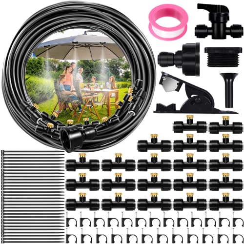 Conjunto de 103 Peças para Rega de Jardim GUHAOOL GUHAOOL - Rega e irrigação - 103 peças, plástico resistente, exterior, jardim