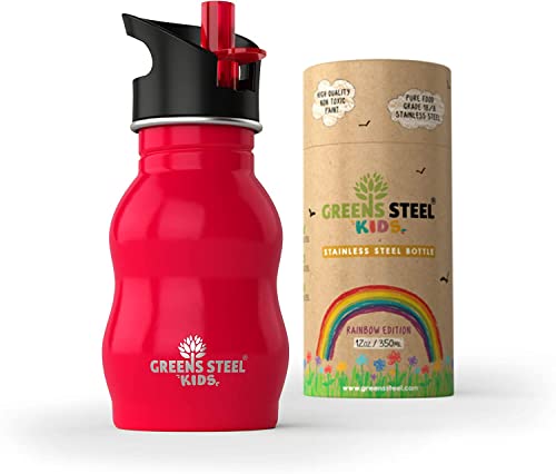 Garrafa de Montanha GREENS STEEL Kids (350 ml) Greens Steel - Garrafas de engarrafamento - 350 ml, kids