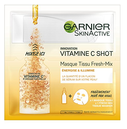 Máscara Facial GARNIER Skinactive Fresh T Mask (30 ml) Garnier Skin Active - Cuidados com a pele - mascara facial, garnier, skinactive, fresh t mask