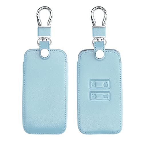 Capa para Teclas KWMOBILE Pele Sintética Azul Kw-Commerce - Peças de reposição para telemóveis - sintética, azul, renault, compatível