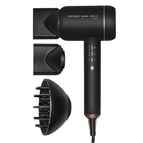 Secador de Cabelo Cecotec Brushless Bamba Ionicare 6000 Rockstar Fire 2200 W Cecotec - Secadores de cabelo - ionic, brushless, 6000w, 2200W