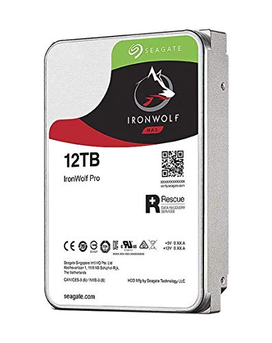 Disco HDD Interno SEAGATE IronWolf Pro (12 TB - SATA - 7200 RPM) SEAGATE - Discos rígidos - 12 tb, sata, 7200 rpm