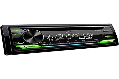 Rádio para Carros JVC KD-T922BT (Preto - Digital - Bluetooth) JVC - Aparelhos de áudio e vídeo para veículos e sistemas de painel - digital, bluetooth, usb 2.0, 50 w x 4