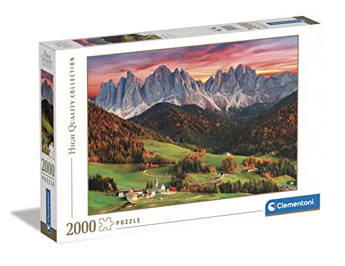 Puzzle CLEMENTONI High Quality Collection 32570 (Idade Mínima Recomendada: 12 anos - 2000 peças) CLEMENTONI - Quebra-cabeças de encaixar - madeira, alta qualidade, 2000 peças, 12 anos