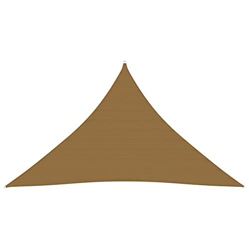 Toldo de Vela vidaXL com Alça Cinzento 4X4X5.8M vidaXL - Toldos e gazebos - toldo, vela, alça, cinzento