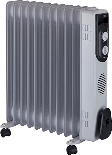 Aquecedor a Óleo JATA R-111 (1000 W) Jata - Aquecedores portáteis - 1000 W, óleo, cinzento, 230 v