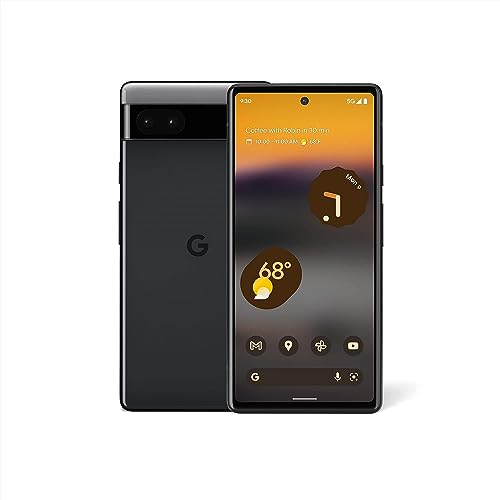 Smartphone GOOGLE Pixel 6a (6.7'' - 6 GB - 128 GB - Preto) Google - Telemóveis - 6.7 polegadas, 128 GB, android 12, LED flash