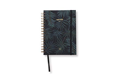 Agenda Escolar UO Anual 2020 Semana Vista Jungle (Recondicionado Como Novo) UO - Calendários, organizadores e planejadores - agenda anual, capa dura, wire-o, elástico, marcadores, autocolantes