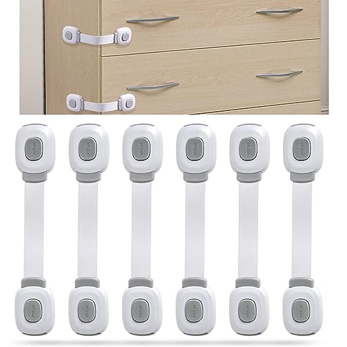 Bloqueio de segurança para portas e janelas 6 peças okalabandee - Móveis para bebês e crianças pequenas - segurança, portas, janelas, 6 peças