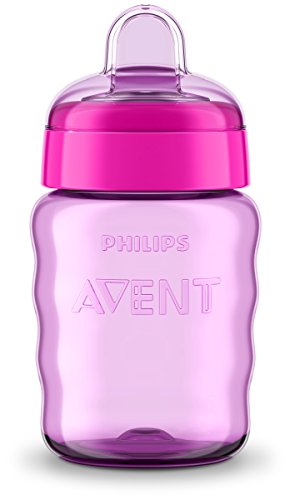 Biberão PHILIPS AVENT 1 Peça (0 a 6 meses) PHILIPS AVENT - Copos de transição - silicone, ondulado, antigotejamento