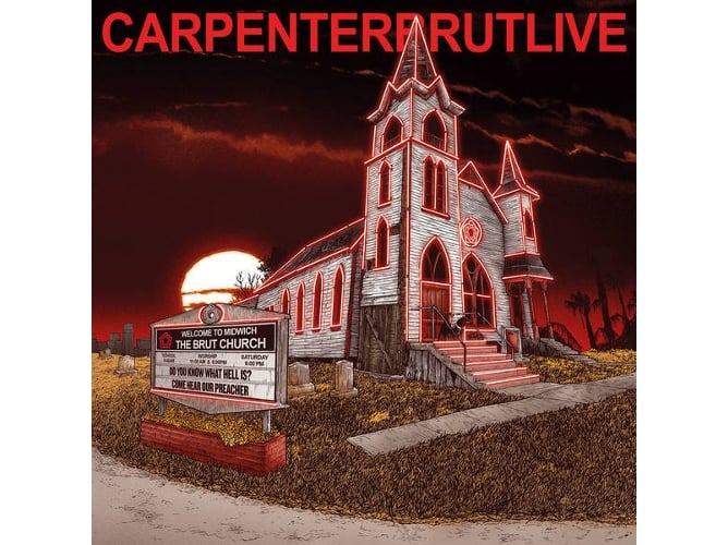 Álbum Carpenter Brut Live de Carpenter Brut (Vinil) CAROLINE - Música e gravações de som - álbum, carpenter brut live, vinil, compilação, ep i, ep ii, ep iii, turbo killer, disco ao vivo, concerto