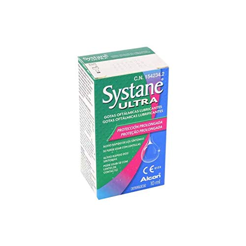 Systane Ultra 10Ml Gotas Oftálmicas Lubrificante Systane - Colírios e lubrificantes - lubrificante, sensibilidade à luz, baixa luminosidade