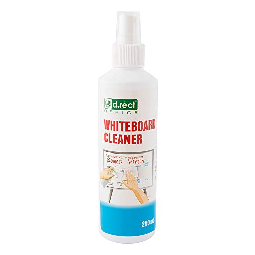 Spray para Limpeza de Quadros Brancos D.RECT 250 Ml Leviatan-Poligrafia Sp. z o.o. - Limpa-vidros e superfícies - 250 ml, quadros brancos, limpeza, proteção