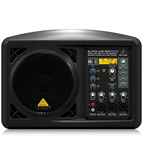 Coluna BEHRINGER EUROLIVE B207MP3 (2 Canais - 150 W) Behringer - Alto-falantes - 150 W, 2 canais