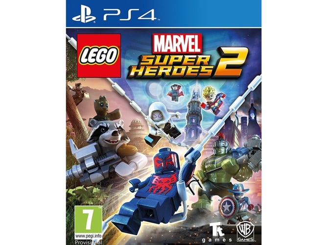 Jogo de Construção LEGO Marvel Super Heroes (Idade Mínima Recomendada: 7 anos) WARNER BROS ENTERTAIN - Software de jogos de vídeo - lego, marvel, super heroes, 7 anos