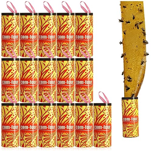 Com-Four Eco-Trap Adesivo Ecológico Natural Para Atrapar Mosquitos Premium 16X com-four - Armadilhas de controle de pragas - ecológico, natural, mosquitos, premium
