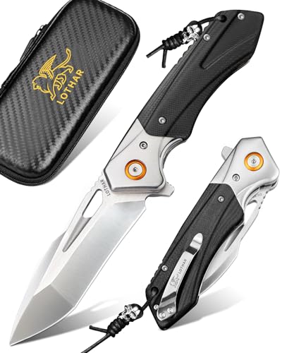 Lothar Lich King Folding Knife 3.5 cm Silver LOTHAR - Facas de caça e sobrevivência - lothar, lich king, folding knife, 3.5 cm, silver